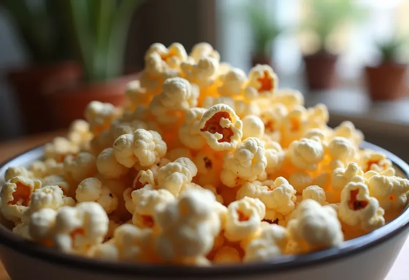 Pop Corn sucré express au micro-ondes : recette rapide et gourmande