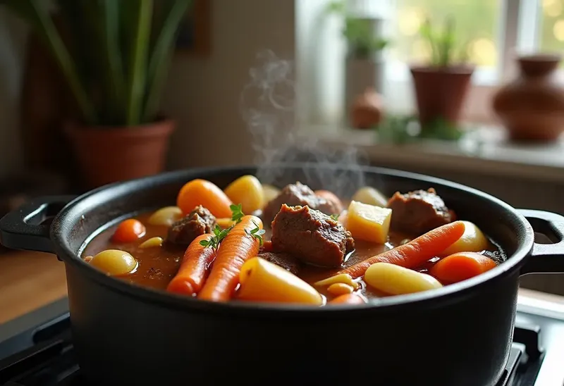 Pot-au-feu espagnol traditionnel : recette savoureuse et réconfortante