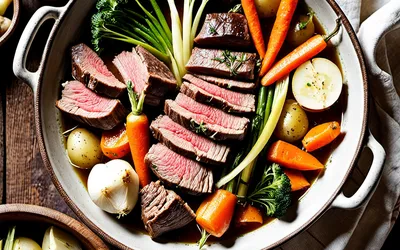 Pot-au-feu traditionnel à l'autocuiseur : recette facile et rapide