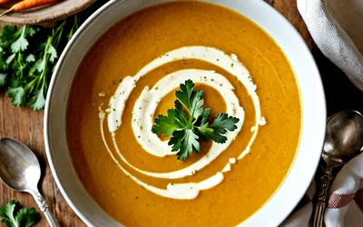 Potage gourmand pour fin bec : recette facile et veloutée