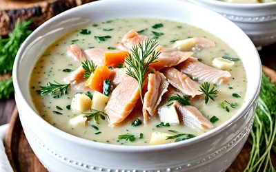 Potage onctueux à la truite fumée : recette facile et gourmande