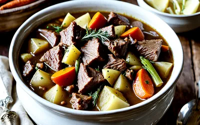 Potée de bœuf traditionnelle mijotée : recette facile et savoureuse