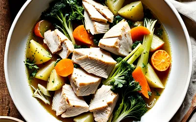 Potée de légumes au poulet : recette facile et savoureuse