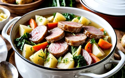 Photo de Potée savoyarde de Diots en cocotte minute : recette facile et rapide