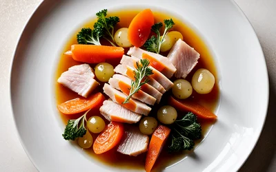 Recette traditionnelle de Potjevleesch : viande en gelée flamande facile