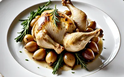 Poularde rôtie au champagne : recette festive et gourmande facile