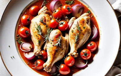 Recette Poulet à la Corbaraise : Plat Mijoté Savoureux et Facile