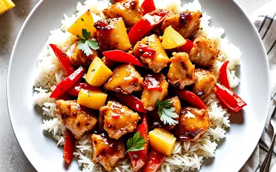 Recette facile de poulet à l'aigre-doux maison