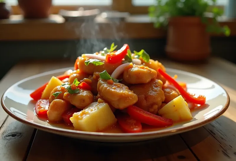 Poulet aigre-doux maison : recette facile et savoureuse