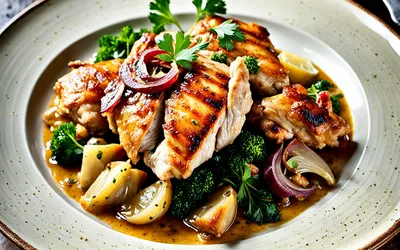 Recette Poulet Alsacien Traditionnel Facile et Savoureuse