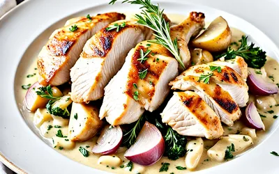 Recette rapide de poulet au cidre savoureux pour un repas complet
