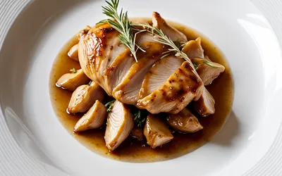 Poulet au miel mille fleurs et sauce Sauternes : recette gourmande et raffinée