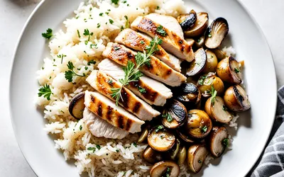 Recette facile de poulet au riz à la parisienne, savoureuse et rapide