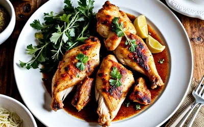 Poulet aux épices orientales facile : recette rapide et savoureuse