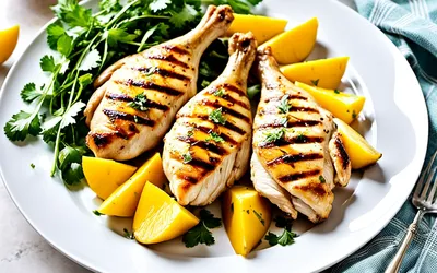 Recette facile de poulet aux mangues, plat exotique et savoureux