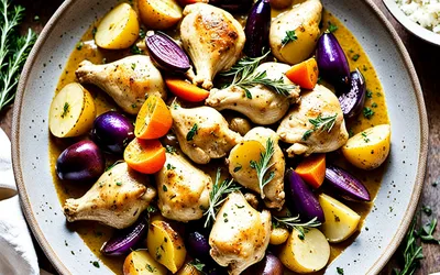 Recette Poulet Colombo Antillais Facile et Savoureuse