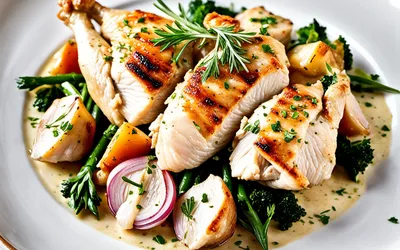 Recette facile de poulet crémeux au Boursin, plat rapide et savoureux