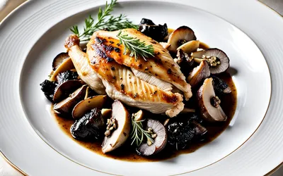 Recette Authentique de Poulet de Bresse au Vin Jaune et Morilles