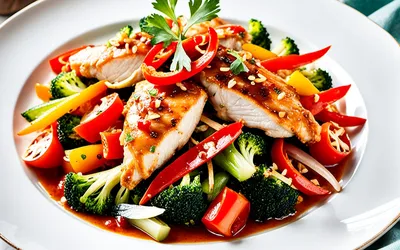 Recette facile de poulet explosif aux épices et légumes croquants