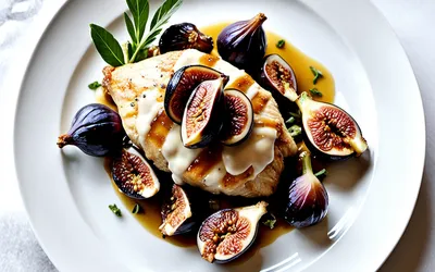 Poulet fondant à la vanille et figues caramélisées : recette facile et gourmande