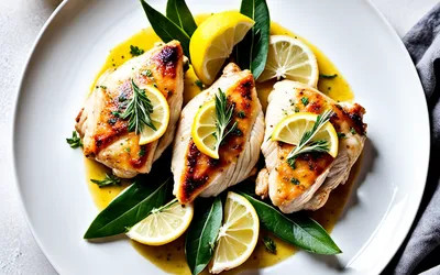 Poulet fondant au citron et laurier : recette savoureuse et parfumée
