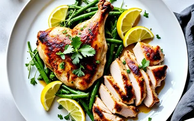 Recette facile de poulet aux citrons verts confits et épices douces