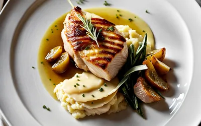 Recette facile de poulet fondant avec gratin de pommes de terre crémeux