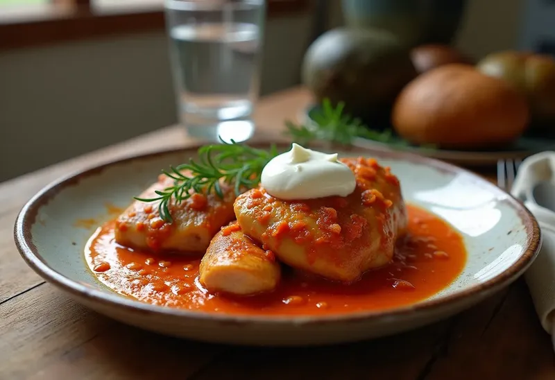 Poulet hongrois au paprika doux : recette traditionnelle savoureuse