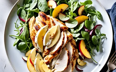 Poulet Melba : Recette Facile et Gourmande au Poulet, Pêches et Mayonnaise