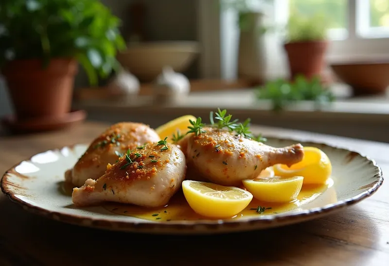Poulet Provençal aux Citrons Confits : Recette Authentique et Savoureuse