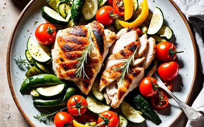Recette facile de Poulet Provençal aux légumes méditerranéens