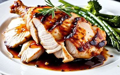 Recette facile de poulet rôti au sirop d'érable et épices douces