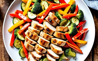 Recette facile de poulet sauté aux légumes croquants