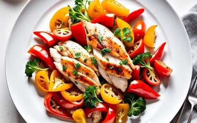 Recette facile de poulet sauté aux poivrons colorés et épices douces