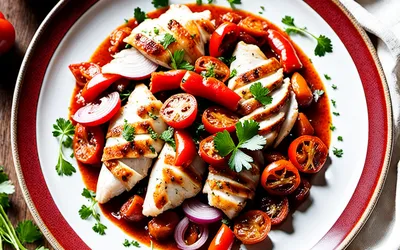 Recette facile de poulet au chorizo savoureux et rapide