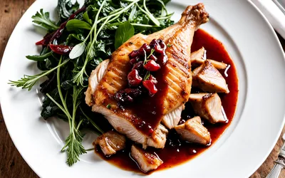 Recette facile de poulet à la grenadine sucré-salé