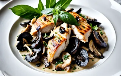 Poulet Thaï au Lait de Coco et Champignons Noirs - Recette Facile et Savoureuse