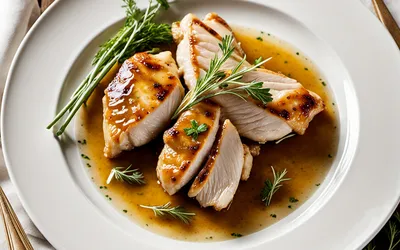 Recette facile de poulet velouté au miel - plat savoureux et rapide