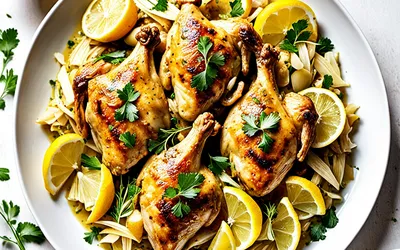 Recette facile de Poulet Yassa au Citron et Oignons - Plat sénégalais mijoté