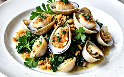 Praires Farcies aux Noix et Pignons : Recette Facile et Savoureuse