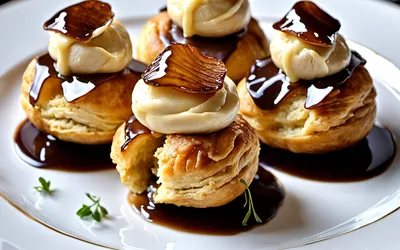 Profiteroles aux Deux Foies Gras : Recette Apéritive Gourmande et Facile