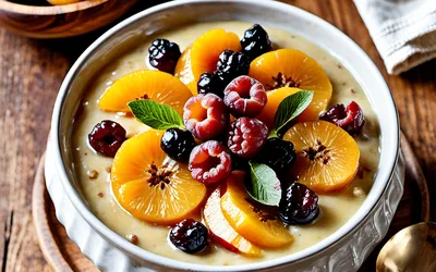 Recette facile de pudding aux fruits secs gourmand et moelleux