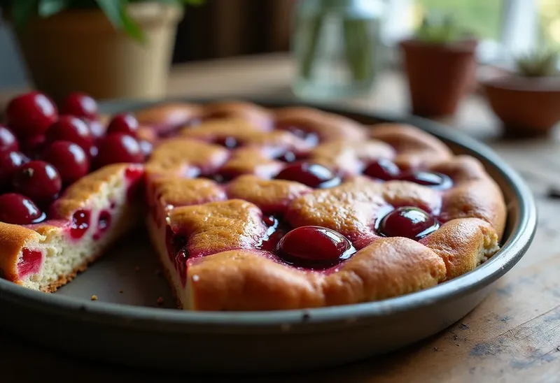 Pudding moelleux aux cerises confites : dessert gourmand et facile