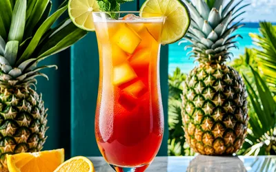 Recette Punch Tahitien Maitai : Cocktail Exotique Facile et Rafraîchissant