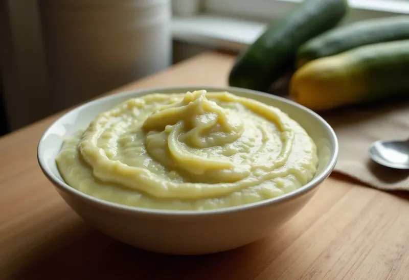 Purée de courgette onctueuse et légère