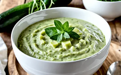 Purée de courgettes facile et rapide - recette onctueuse et légère