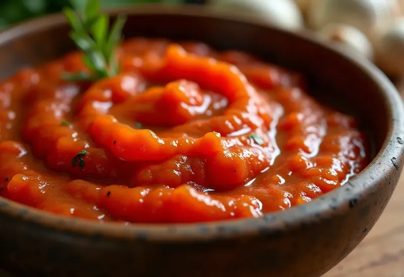 Purée de piment maison pour assaisonnement relevé