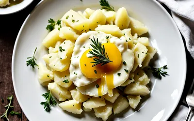 Purée de pommes de terre onctueuse à l'huile d'olive - Recette facile et rapide