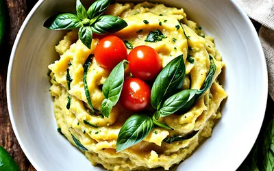 Purée Méditerranéenne aux Légumes Frais - Recette Facile et Rapide