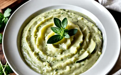 Recette facile de purée onctueuse aux courgettes maison